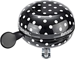 img 2 attached to 🚲 Basil Polkadot Big Bicycle Bell - Ding Dong - 3 inches: Fun and Functional Cycling Accessory with an Eye-Catching Design