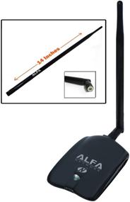 img 4 attached to Alfa AWUS036NHA High Gain Wi-Fi USB Adapter - Long-Range Network Booster with 5dBi and 9dBi Antenna - Ideal for Wardriving & Range Extension - Windows 7, XP/Vista 64-bit /128-bit - Atheros