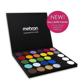 img 3 attached to 🎨 Mehron Makeup Paradise AQ 30 Color Pro Paint Palette - Face, Body, SFX Makeup Palette for Special Effects, Face Painting Art, Theater, Halloween, Parties, Cosplay