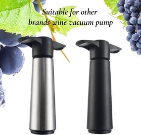 img 1 attached to 🍷 OWO Wine Saver Vacuum Stoppers: Keep Wine Fresh with Reusable Bottle Sealer (4 Stoppers)