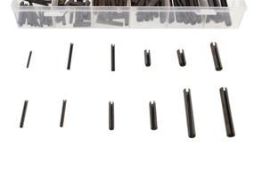 img 2 attached to 🔩 Complete ABN Roll Pin Assortment Kit - 245 Pieces for Secure Fastening