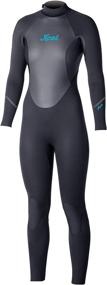 img 1 attached to Xcel Womens Axis Fullsuit Black Sports & Fitness and Water Sports