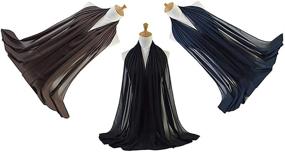 img 4 attached to QYMY Chiffon Scarves Muslim Chiffon Women's Accessories for Scarves & Wraps