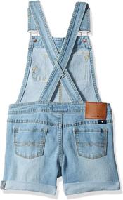 img 1 attached to 👧 Lucky Brand Girls Shortall Essie: Trendy Girls' Clothing with Jumpsuits & Rompers