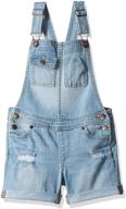 👧 lucky brand girls shortall essie: trendy girls' clothing with jumpsuits & rompers logo