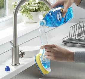 img 2 attached to 🧽 Dawn Poly Dishwand with Scrubber: Your Ultimate Kitchen Cleaning Solution!