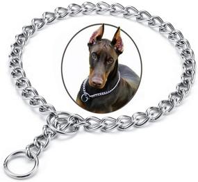 img 4 attached to 🐕 Adjustable Stainless Steel Chain Slip Collar: Ideal Training Tool for Small to Large Dogs