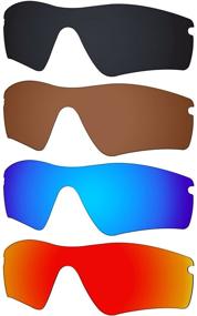 img 4 attached to Galvanic Pieces Polarized Replacement Lenses Men's Accessories