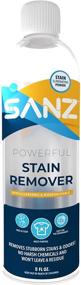 img 4 attached to 🧺 SANZ Sport Powerful Laundry Stain Remover: Ultimate Stain and Odor Eliminator, Residue-Free, Hypoallergenic Formula, Biodegradable, Safe for All Ages