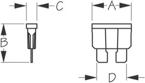 img 1 attached to Sea Dog 445190 1 Mixed ATO Fuse