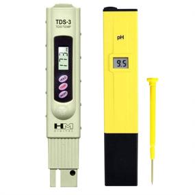 img 3 attached to 📊 SunGrow Digital pH and TDS Meter Set - Accurate Readings, Clear LCD Screen - Monitor Aquarium, Fruit, Tap Water, Pool Water - Includes 4 LR44 Batteries