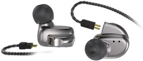 img 1 attached to BQEYZ KC2 Quad Drivers Earphones: HiFi Stereo Headset with Detachable Cable and Enhanced Noise Isolation