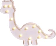 dinosaur decorations for kids: battery operated marquee dinosaur wall decoration and table lamp – perfect gift for dinosaur lovers логотип