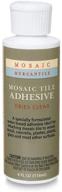 🔒 mosaic mercantile adhesive: strong 4-ounce craft glue for diy mosaics logo