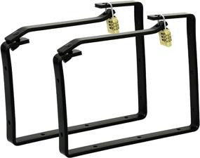 img 3 attached to 🪜 Rolson 60910 Ladder Brackets - Secure Your Ladder with 2 Pieces