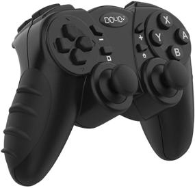 img 4 attached to 🎮 DOYO Wireless Controller for Nintendo Switch - 2.4GHZ Gamepad Joystick Remote for PS3 & PC - Supports Gyro Axis and Dual Vibration - Black