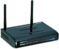 🏠 enhance your home network with the trendnet 300mbps wireless n tew-632brp home router (black) logo