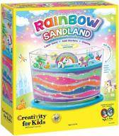 🌈 unleash your child's creativity with creativity kids rainbow sandland make logo