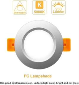 img 1 attached to 💡 Enhance Your Space with YGS-Tech 2 Inch Dimmable LED Recessed Lighting: Ideal for Industrial Electrical Lighting Components