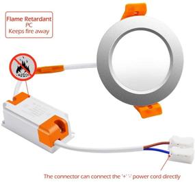 img 2 attached to 💡 Enhance Your Space with YGS-Tech 2 Inch Dimmable LED Recessed Lighting: Ideal for Industrial Electrical Lighting Components