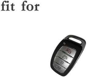 img 1 attached to 🔮 SEGADEN Силиконовый чехол-протектор для ключа HYUNDAI 4 Button Smart Remote Fob CV4112 - фиолетовый скин-чехол