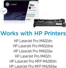 img 3 attached to 🖨️ HP 26A CF226A Toner-Cartridge Black for LaserJet Pro M402/M426 Series