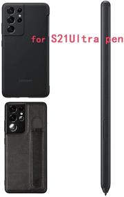 img 3 attached to 🖊️ Замена ручки S21Ultra для Samsung Galaxy S21 Ultra 5G - стилус-ручка - адаптер USB к Type-C + включены насадки (черный)