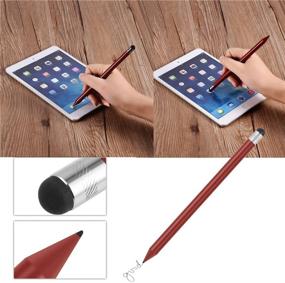 img 3 attached to 🖊️ Fosa Stylus Pen - Capacitive Touch Screen Stylus for iPhone, BlackBerry, and HTC (Red)