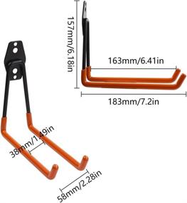 img 2 attached to 🚲 WINSOON Bike Storage Utility Organizer