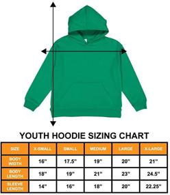 img 1 attached to 🍀 Stylish Distressed Four Leaf Clover Fashion Hoodies & Sweatshirts for Toddler Boys