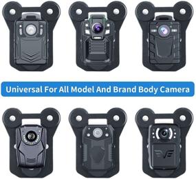 img 1 attached to Universal Body Camera Magnetic Mount with Powerful Suction, Securely Attaches to Clothing for All Body Cams with Wearable Clips