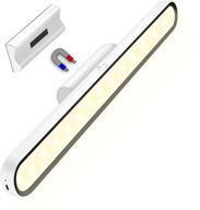 💡 versatile 28led dimmable touch light: wireless under cabinet lighting, rechargeable magnetic closet light for various spaces - reading, wall, makeup, bedside, study, office, kitchen, bedroom логотип