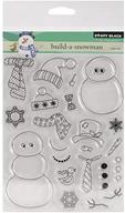 🎅 penny black snowman building transparent stamps logo