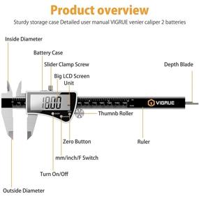 img 3 attached to 📏 Accurate and Reliable VIGRUE Protection Millimeter Conversion Measurement Tool