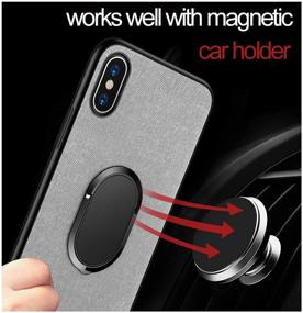 img 3 attached to Super Slim Thin Phone Ring Holder 360 Degree Rotation Finger Add On Kickstand Metal Ring Grip For Magnetic Car Mount Compatible With All Smartphone (Pink)