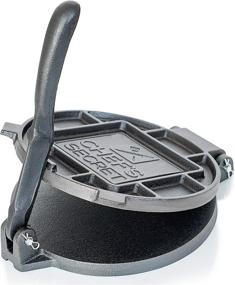 img 4 attached to 🌮 Optimized Chef's Secret 8 Inch Tortilla Cast Iron Press for Effortless and Delectable Tortilla Making in Any Recipe