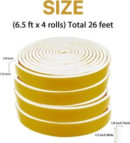 img 3 attached to Durable Weather Stripping 🌦️ Insulation: High-Density Adhesive for Optimal Performance