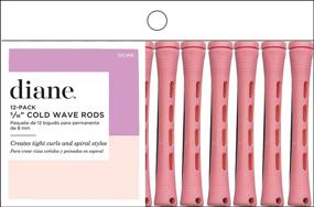 img 1 attached to 🌸 Diane Cold Wave Pink Rods, 5/16", 12 Count