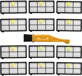 img 1 attached to 🧹 Абсолютный набор заменяемых фильтров Neza от CEKKIENA для серии iRobot Roomba 800 и 900 - 12 шт. гепа-фильтров - Повысьте эффективность пылесоса!
