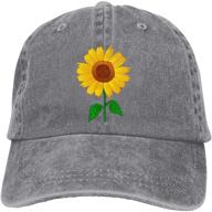 washed vintage dad hat: nvjui jufopl women's sunflower baseball cap - adjustable and stylish! logo