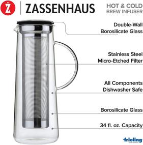 img 3 attached to Zassenhaus M045017 Infuser Diameter Silver