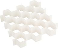 honey-can-do sft-01625 collapsible drawer organizer in white: medium size for efficient storage logo