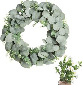 img 4 attached to Mystical Garden Artificial Eucalyptus Grapevine