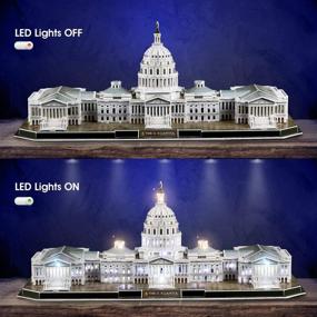 img 1 attached to 🏛️ Enhance Your Space with CubicFun Architectures Lighting Capital Washington