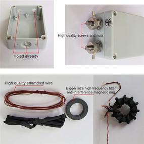 img 3 attached to 📻 Улучшенный HF диапазон QRP тюнер: HAM 1-30 МГц радиоантенный балун DIY комплект с никелево-цинковым ферритовым магнитным кольцом, NXO-100