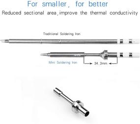 img 1 attached to 🔌 Portable Programmable Electric Soldering Heating Device