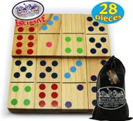 🎲 stylish and functional mattys toy stop dominoes storage solution for organized fun! logo