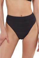 flattering jessica simpson shirred hipster bottoms for women's swimsuits & cover ups logo