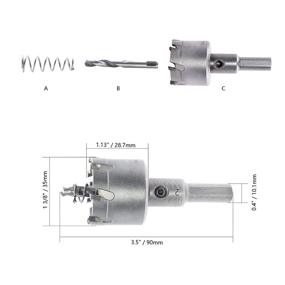 img 2 attached to 🔩 Carbide Tungsten Stainless Plastic Jersvimc