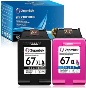 img 4 attached to 🖨️ ZepmTek Tri Color Remanufactured Replacement 67